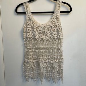 Cute Crocheted tank top!